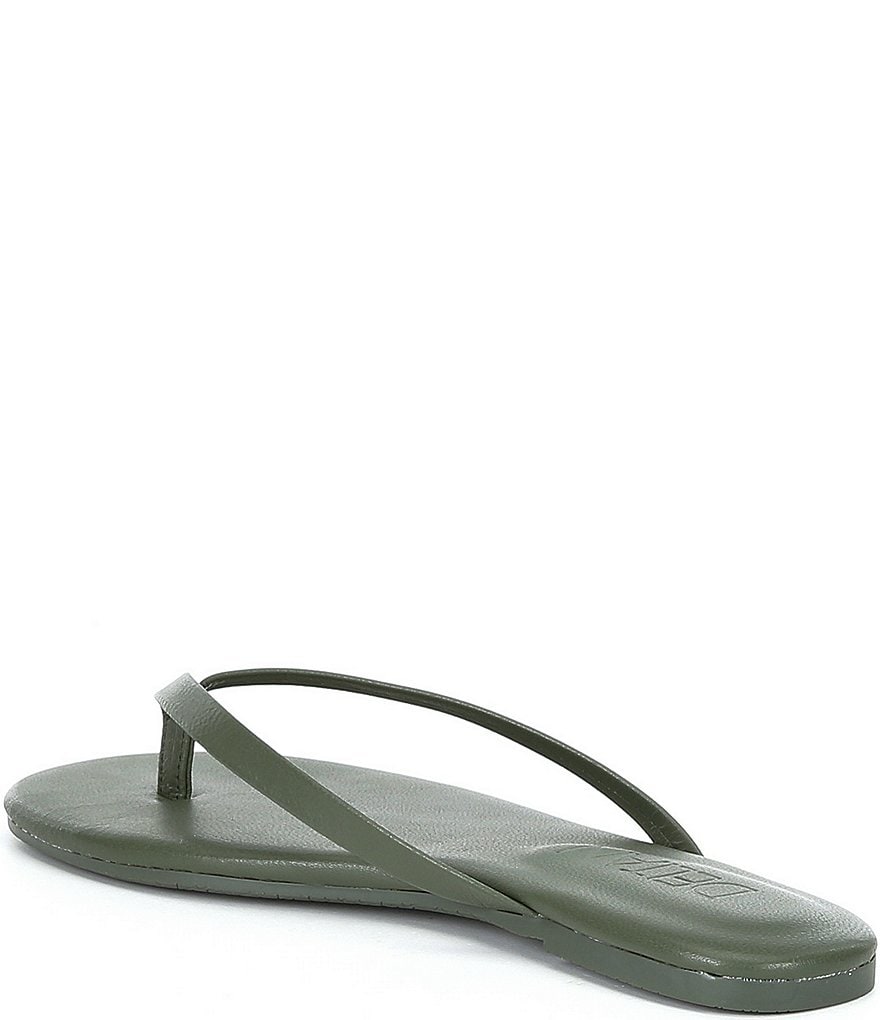 Deltan Hula Leather Thong Sandals