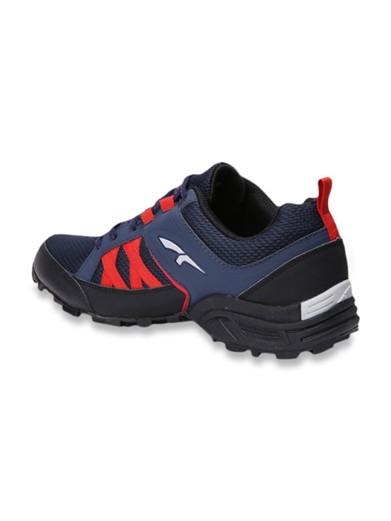 Furo by Red Chief Men's Navy & High Risk Red Hiking Shoes