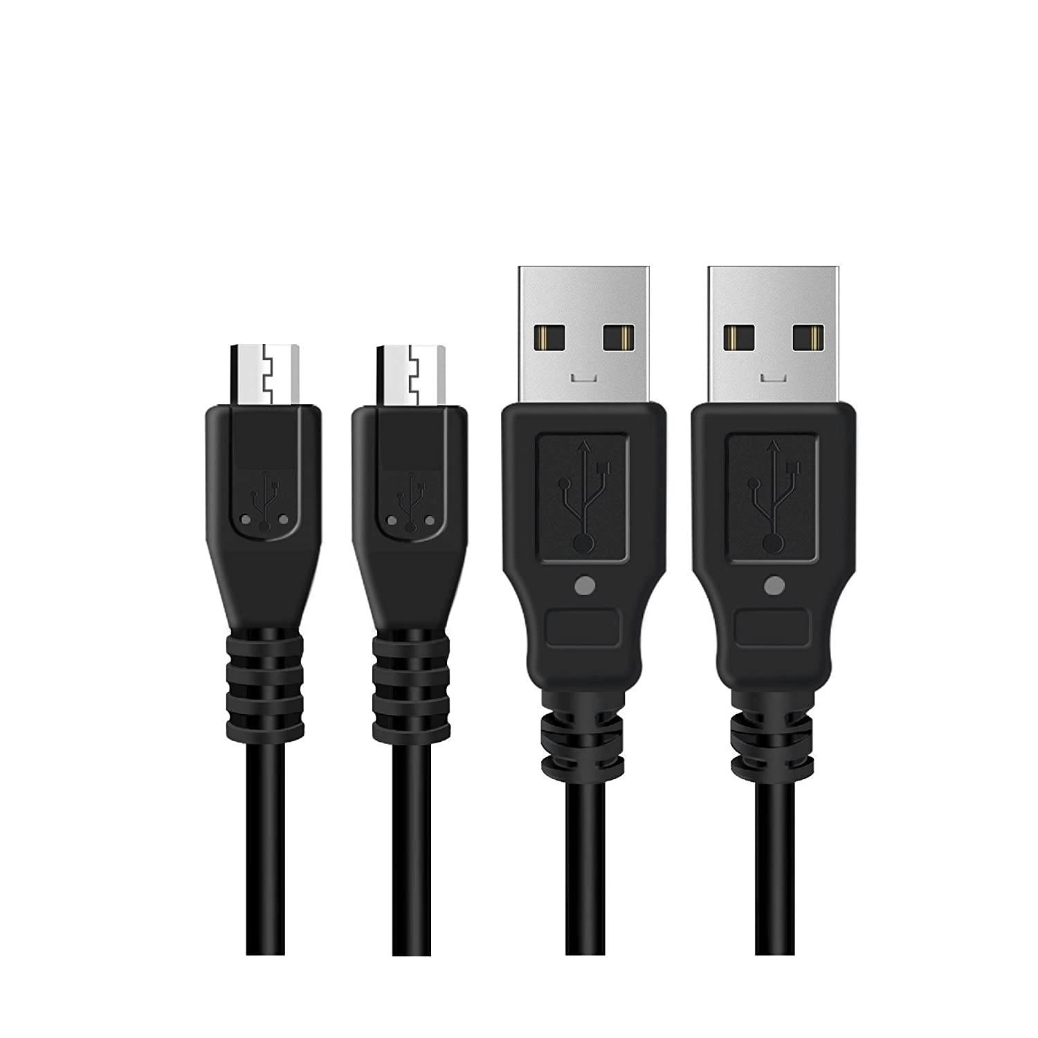 Kindle Fire Charger Cord, 2-Pack 6-Feet Ancable Micro-USB Charger Cable for Amazon Fire Tablets and Kindle eReaders,Micro-USB Charged Tablets and Phones
