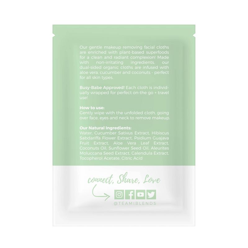 Teami Makeup Remover Wipes - 24ct