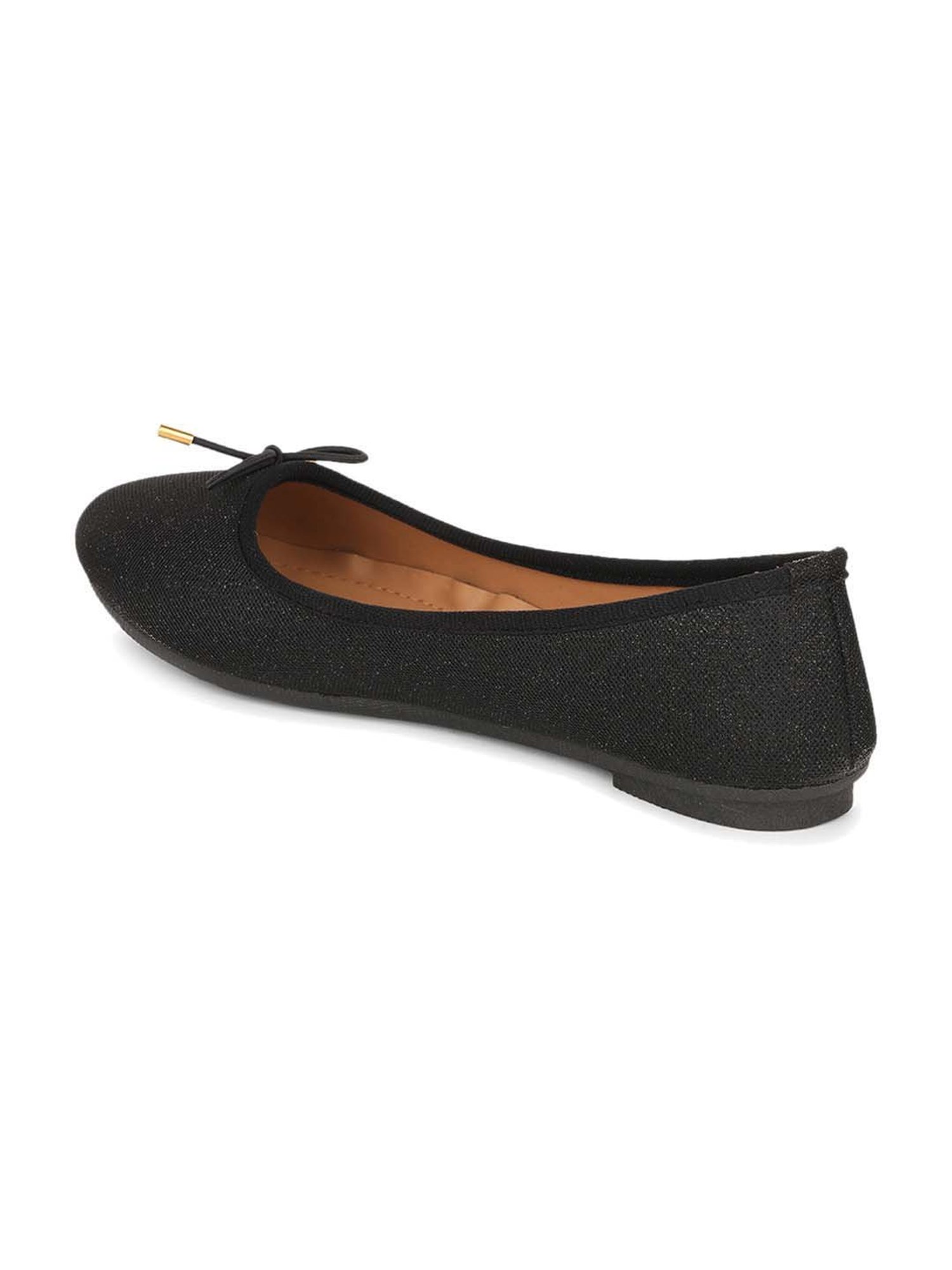 Bata Women's Jade Black Flat Ballets