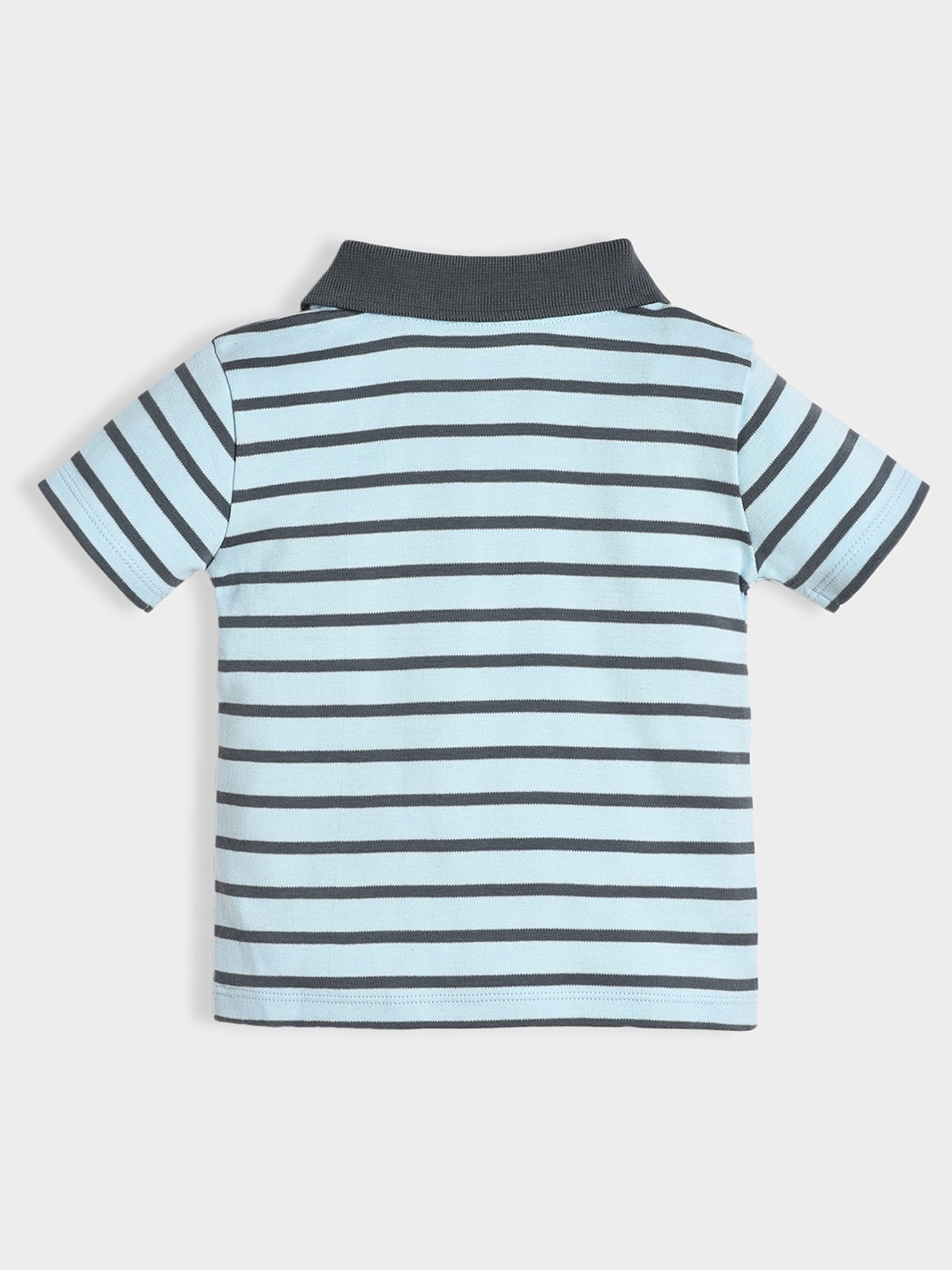 MiArcus Kids Blue & Black Striped T-Shirt