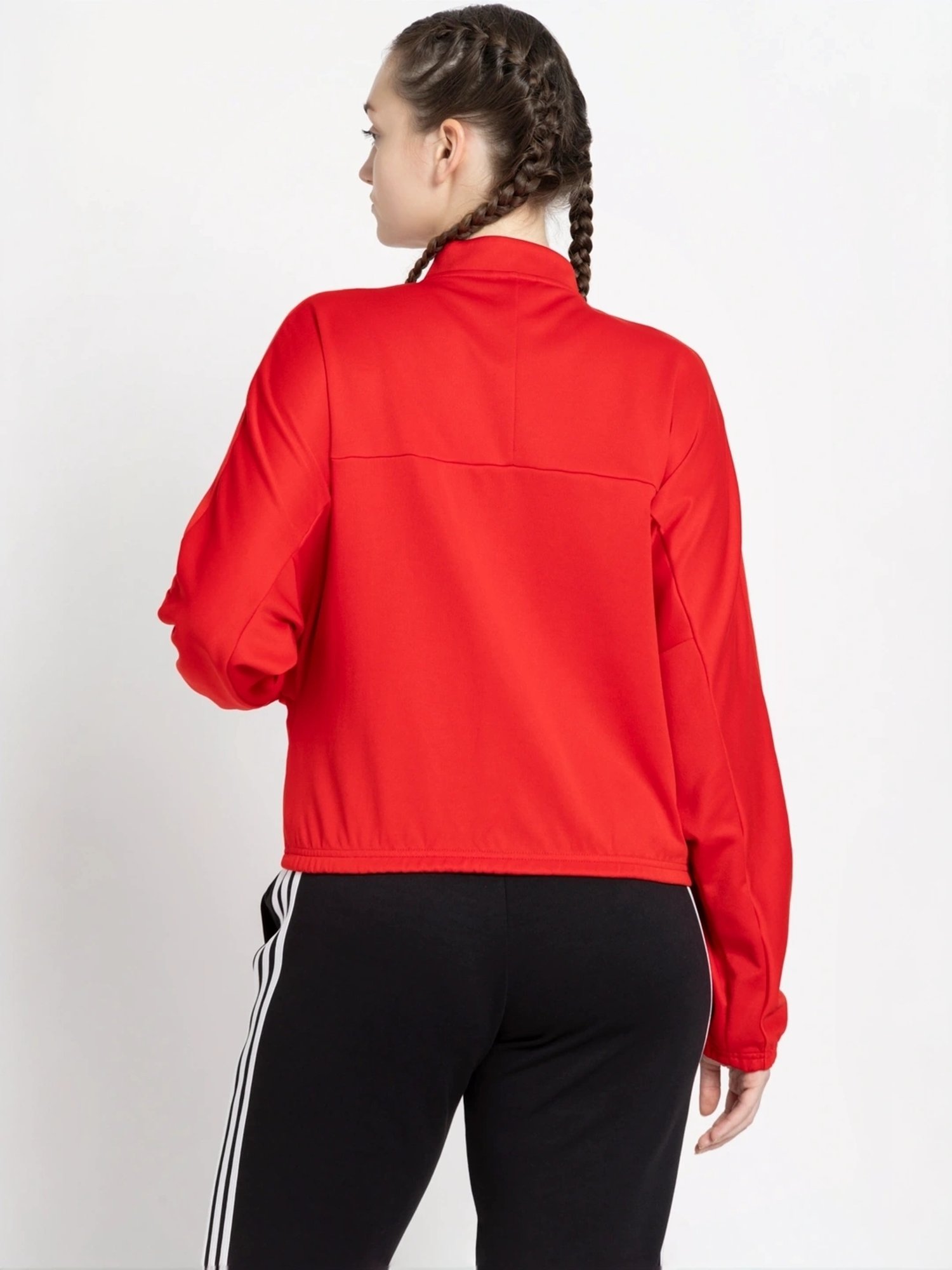 adidas Red Striped Sports Jacket