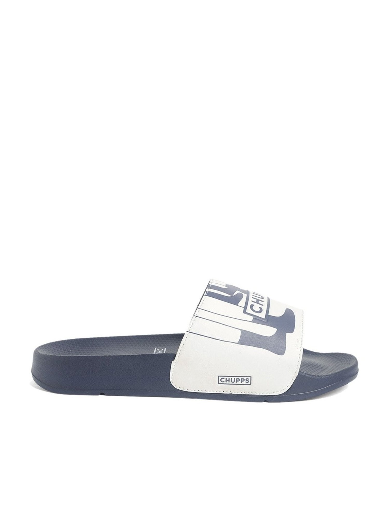 Chupps Men's Navy Slides