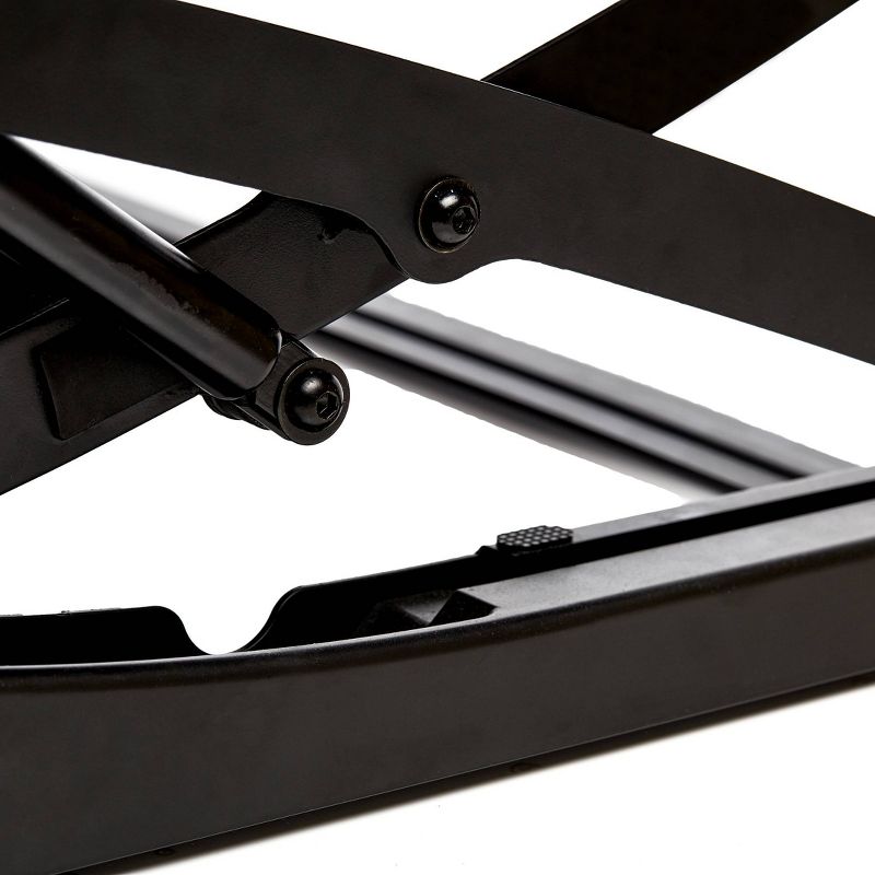 35.4" Airlift Adjustable Height Stand Up Laptop Desk Black - Seville Classics