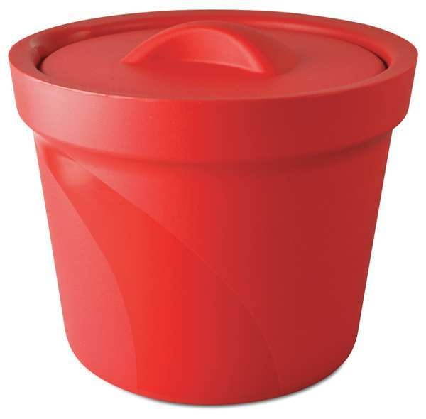 MAGIC M16807-4003 Ice Bucket with Lid,Red,4L