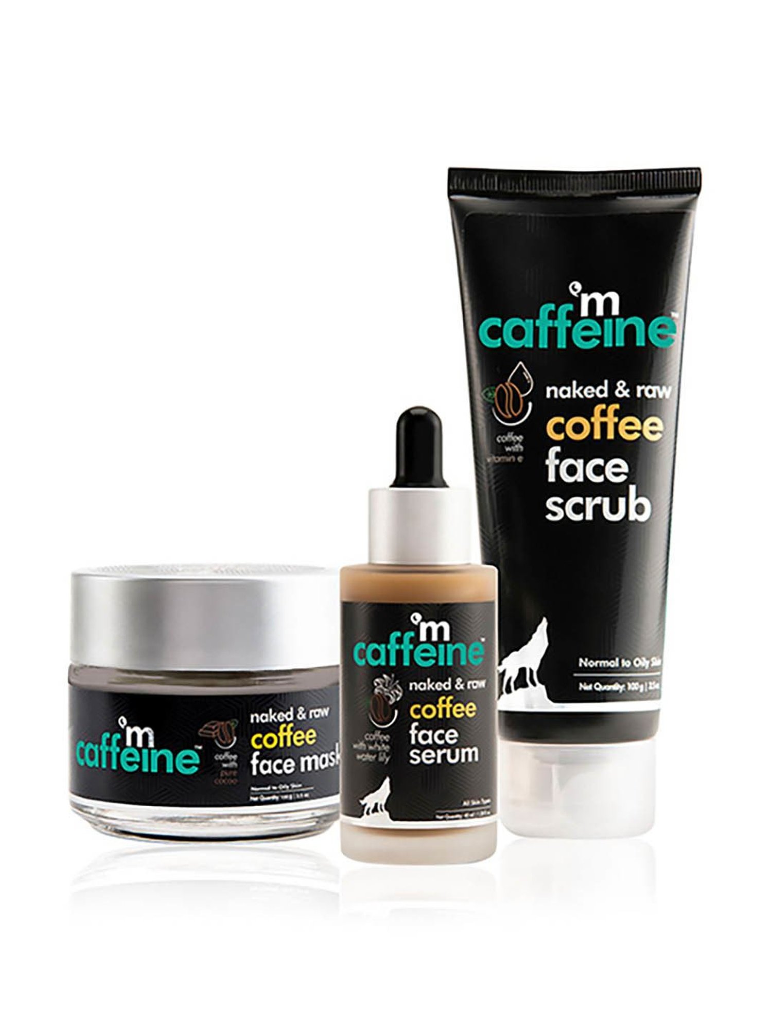 mCaffeine De-Tan Face Polishing Kit