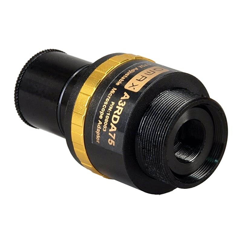 0.75X Adjustable Reduction Lens for Microscope Camera