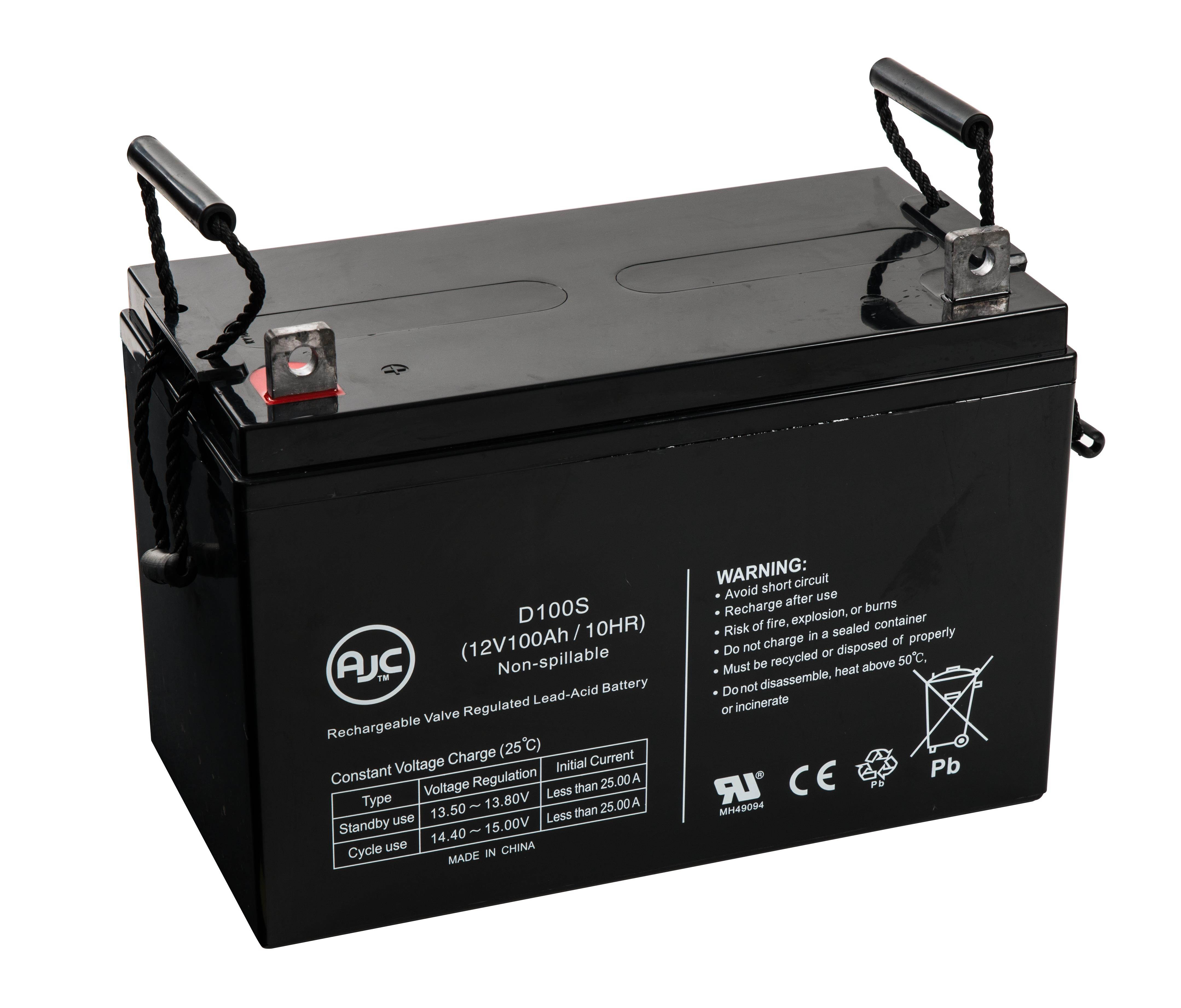 Universal Power Group UB121100 12V 100Ah UPS Battery - This is an AJC Brand Replacement