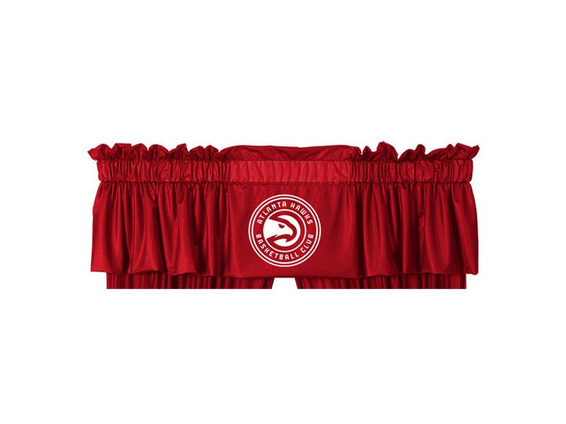 NBA Valance Basketball Window Treatment - Atlanta Hawks..