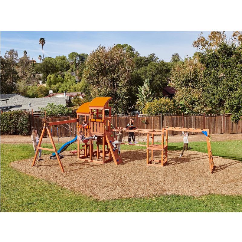 Little Tikes Real Wood Adventures Bobcat Ridge Outdoor Playset