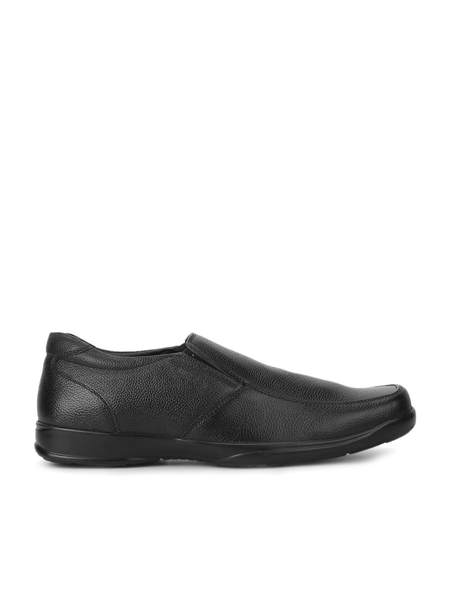 Red Chief Men's Black Formal Loafers