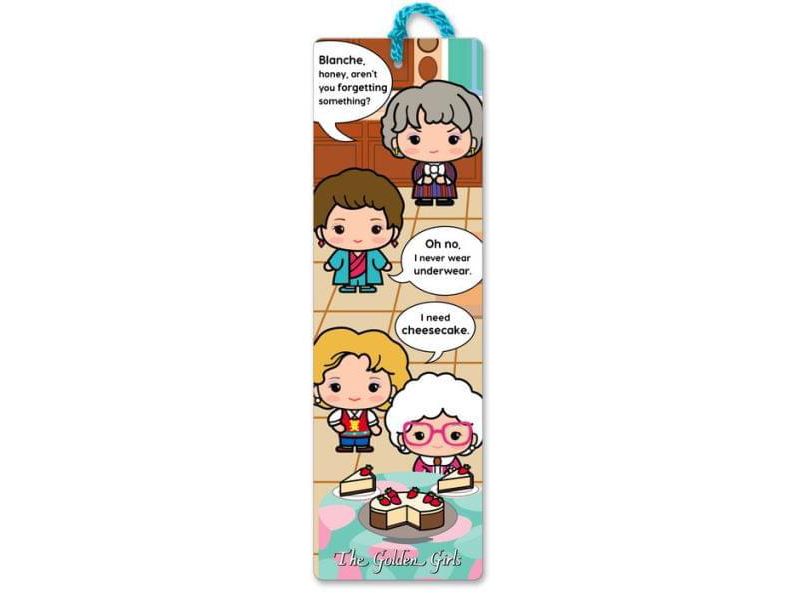Re-marks, Inc. The Golden Girls 2.25 x 7.25 Inch Paper Bookmark