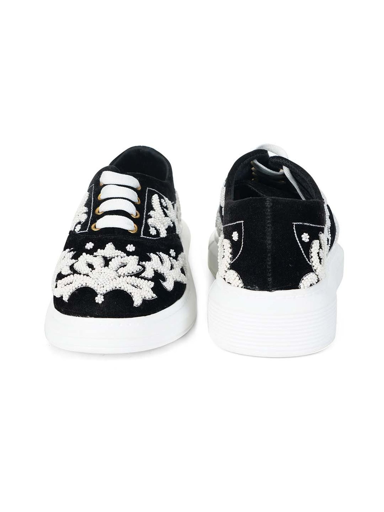Sole House Women's Black Sneakers
