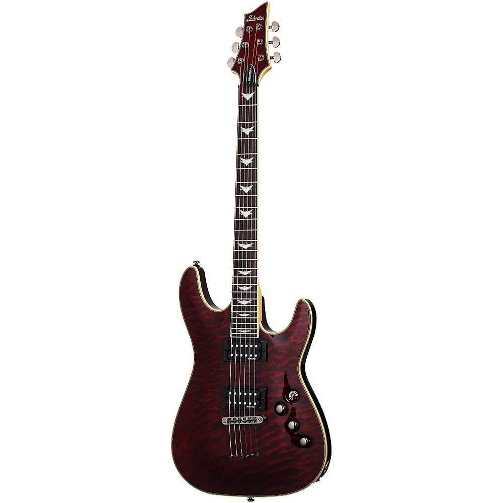 Schecter Guitar Research Omen Extreme-6 Electric Guitar Black Cherry