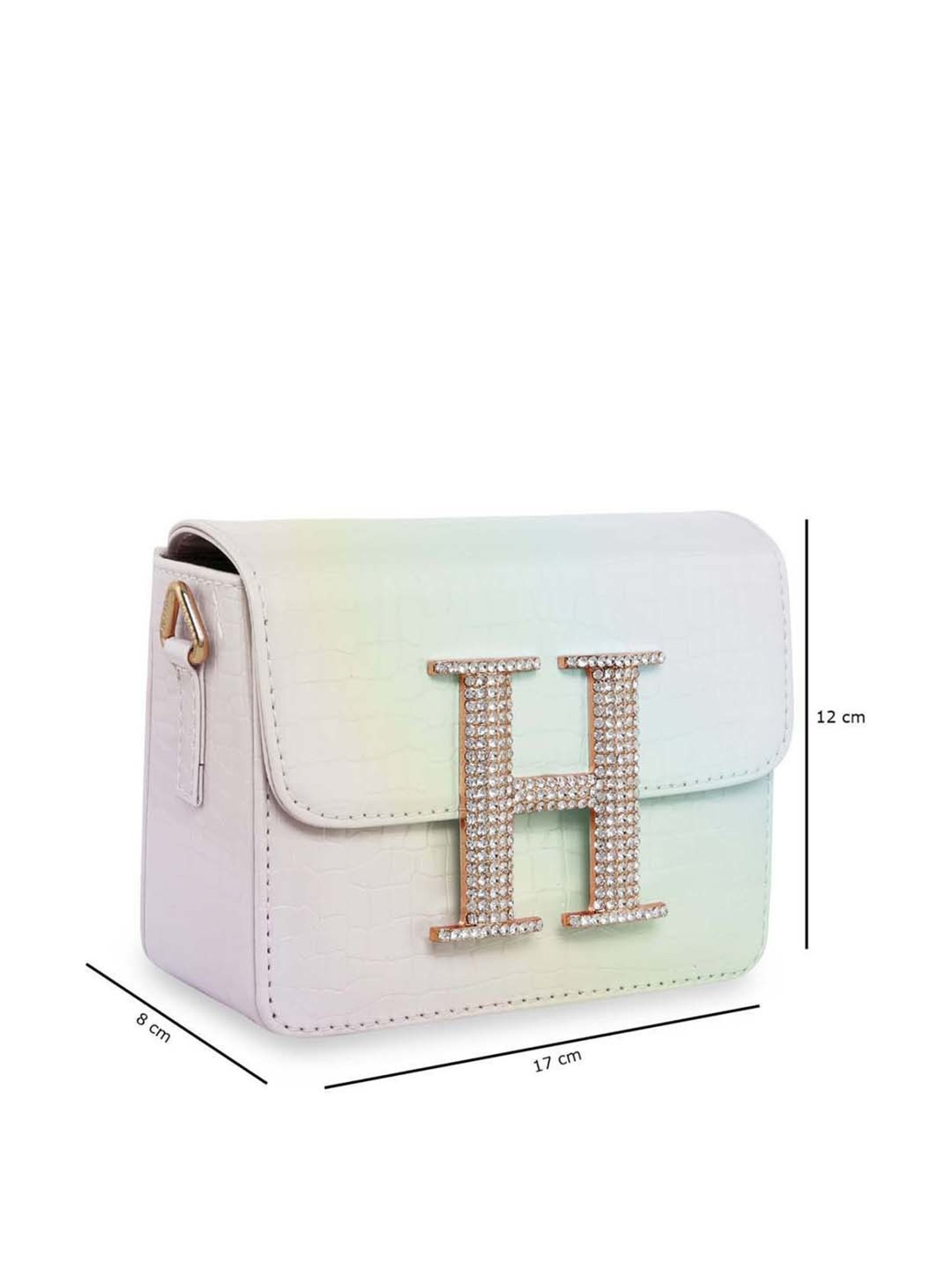 Esbeda Multicolor Textured Small Sling Handbag