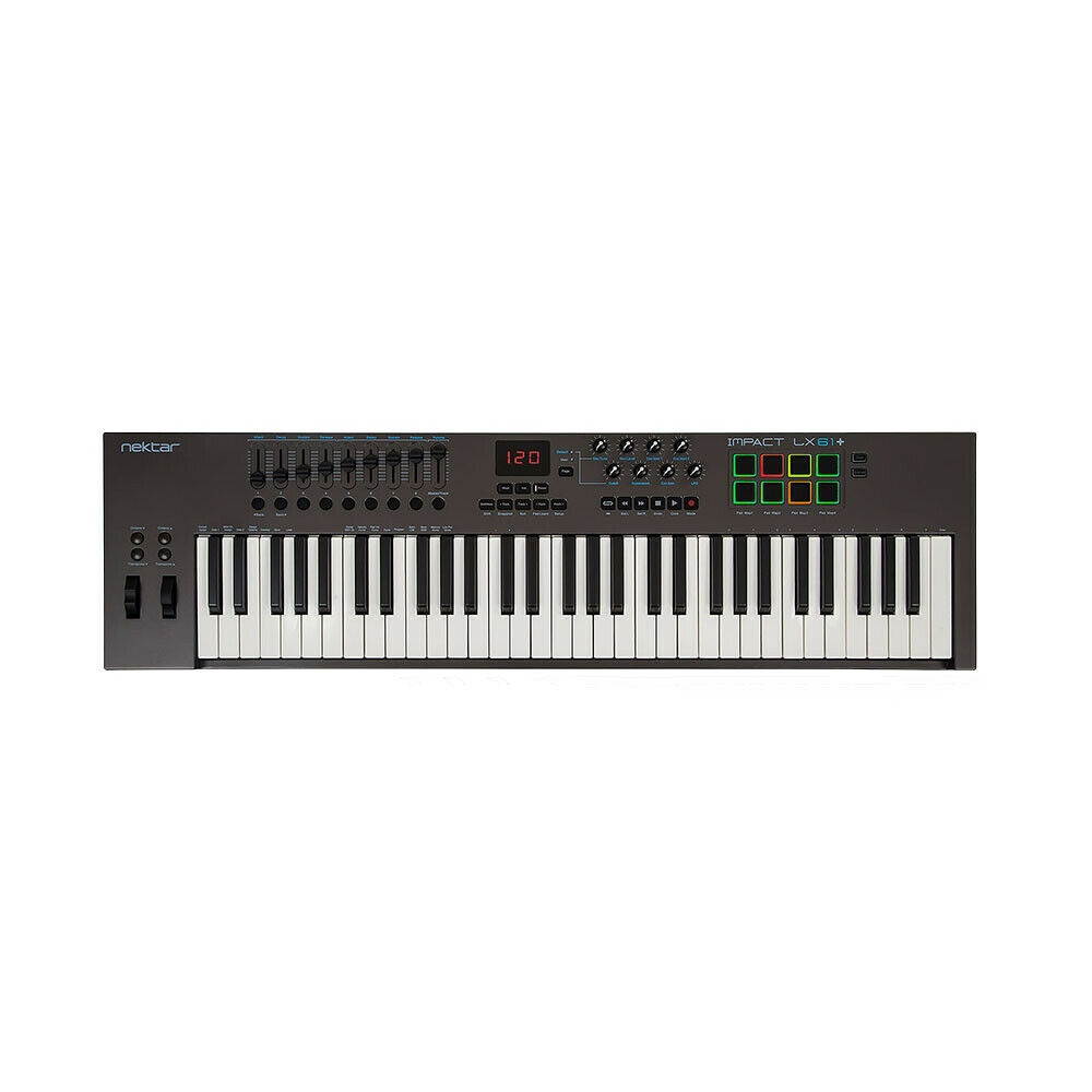 Nektar Impact LX61+ Plus 61-Key USB MIDI Controller Keyboard
