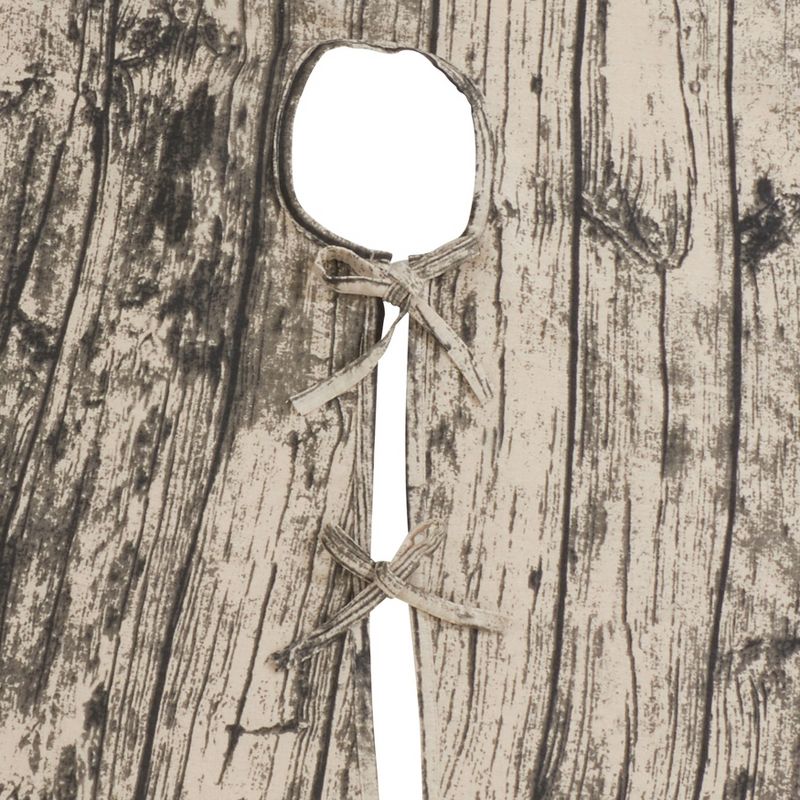 Lakeside 48" Snowy Burlap Christmas Tree Skirt with Doily Cloth