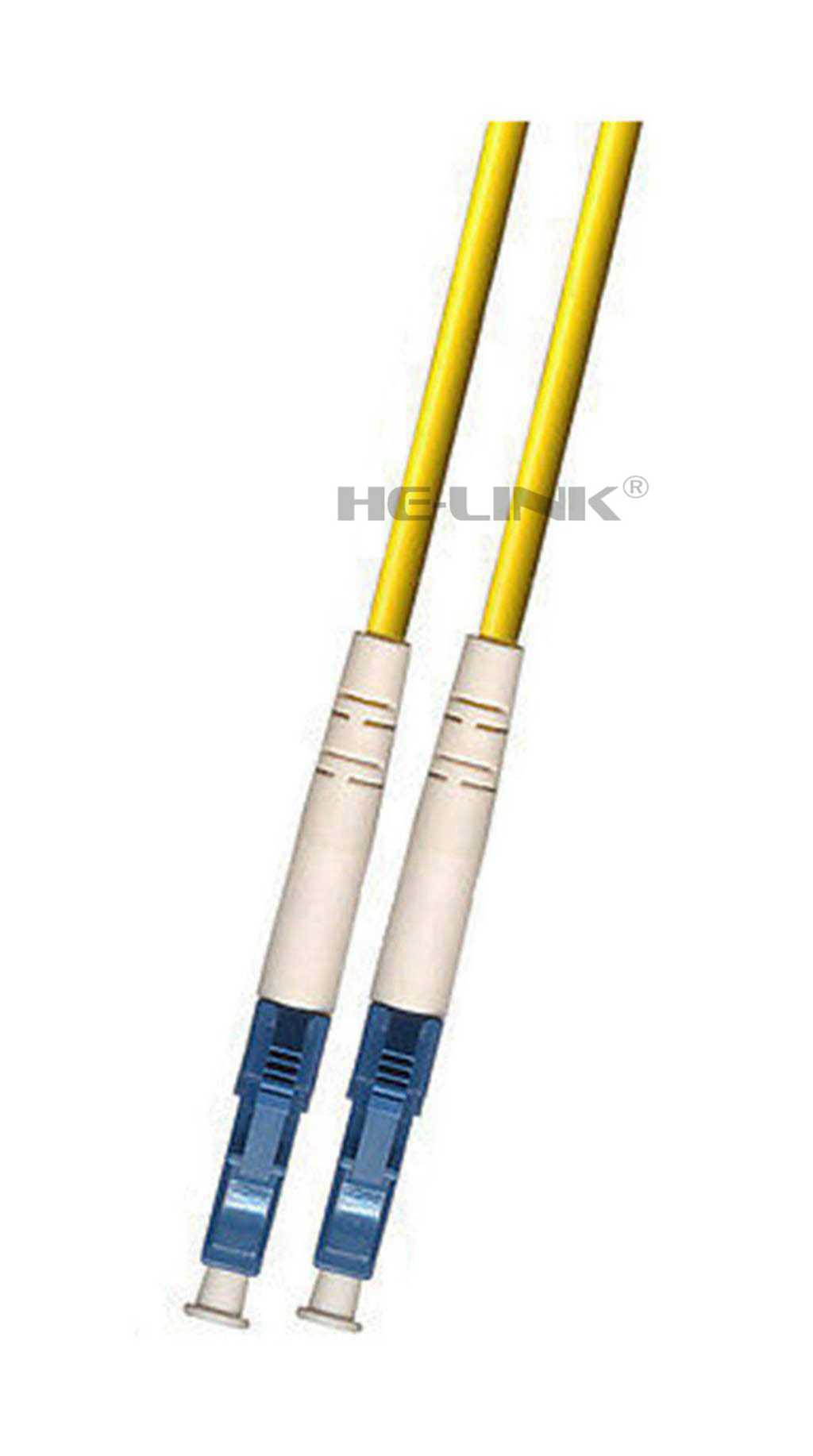 250M LC-LC Outdoor Armored Singlemode Duplex Fiber Optic Cable Patch Cord 9/125