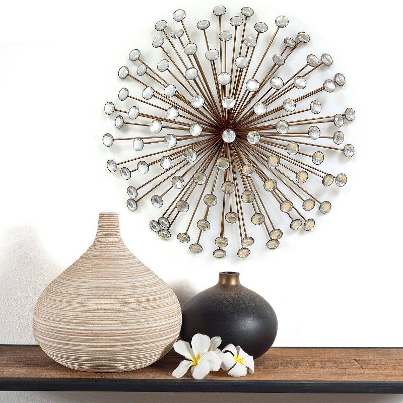 24" Acrylic Burst Bronze - Stratton Home Décor