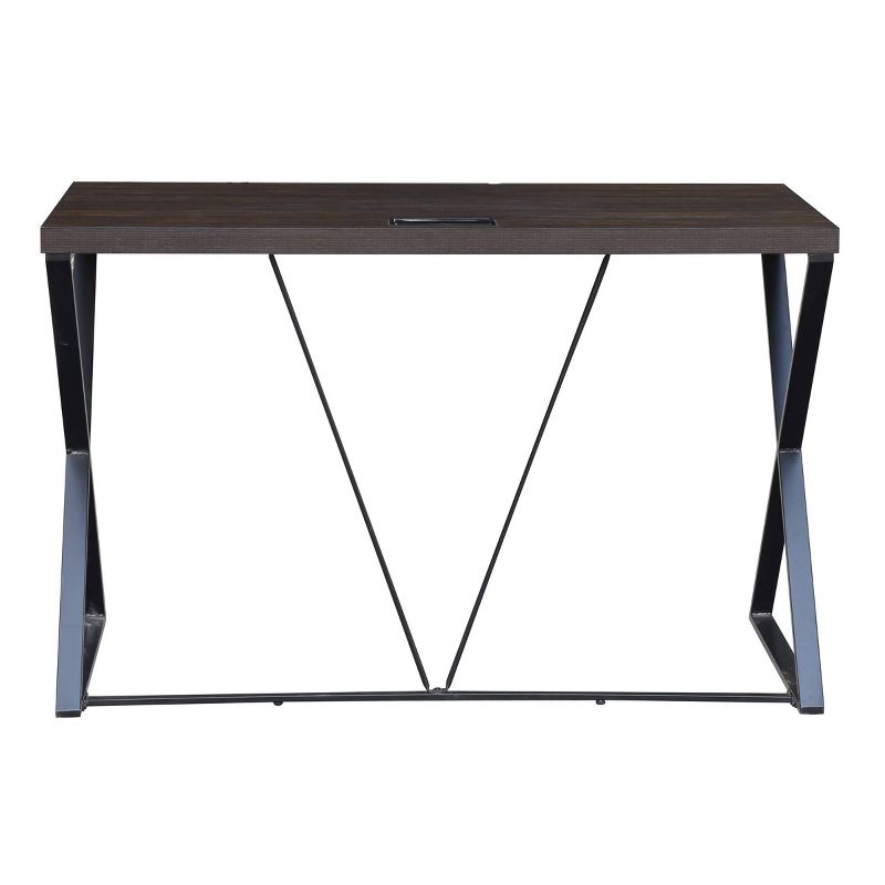 Kendall Computer Desk Elm/Black - Carolina Chair & Table