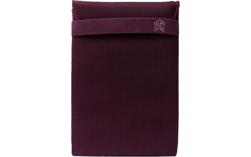 STM Goods Knit glove Carrying Case (Sleeve) for 15" MacBook Pro - Plum - Damage Resistant, Bump Resistant, Scratch Resistant, Dust Resistant