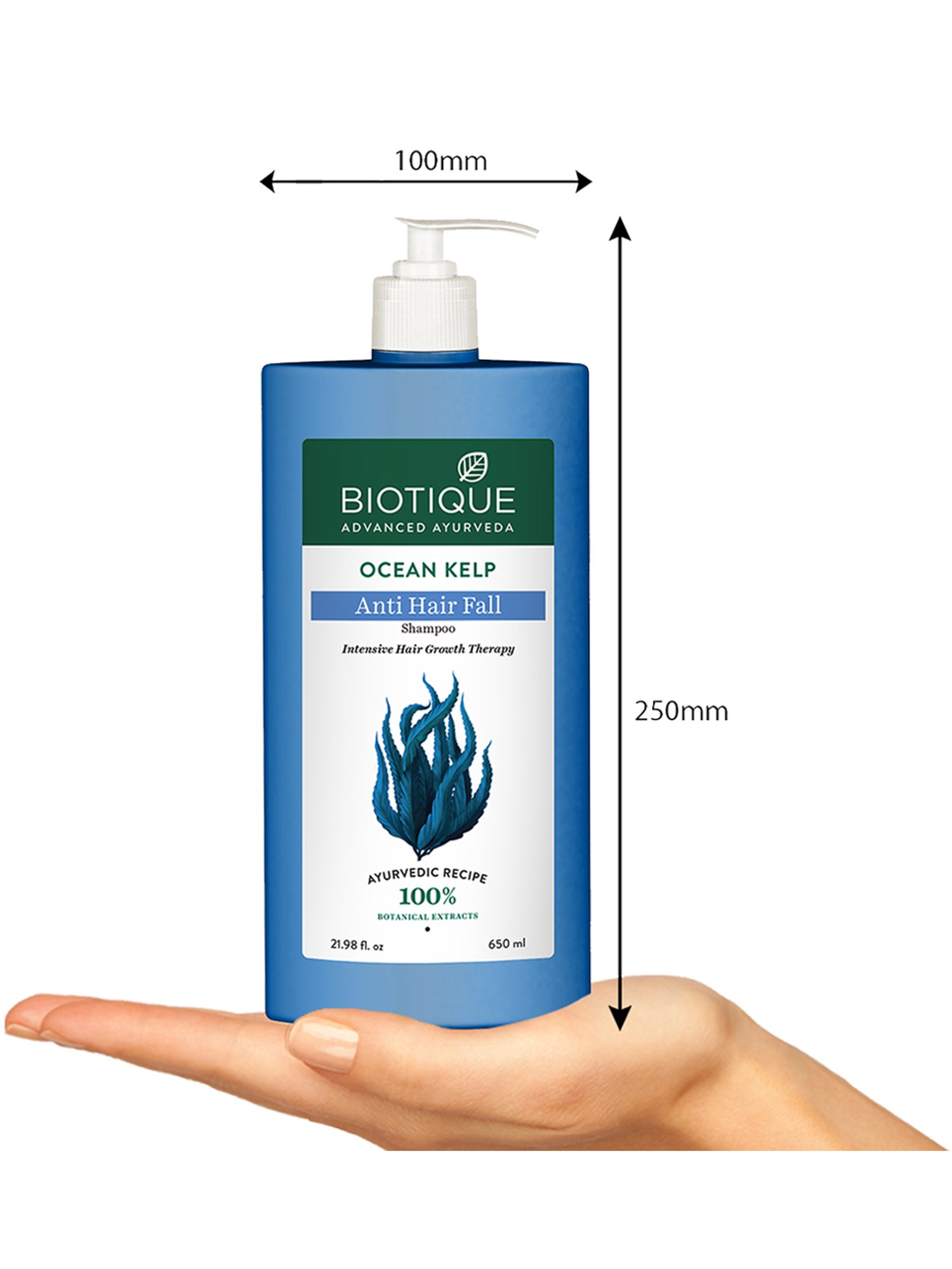 Biotique Ocean Kelp Anti Hair Fall Shampoo - 650 ml