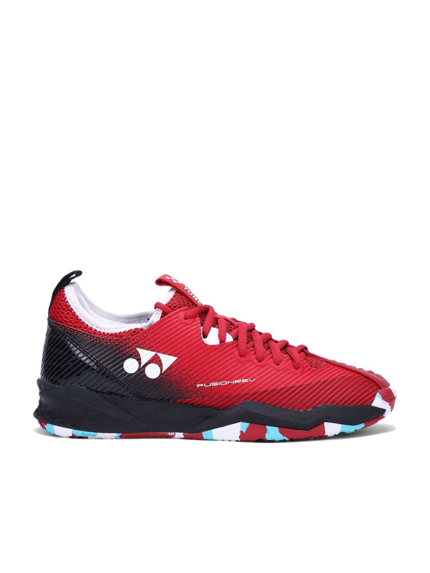 Yonex TENNIS SHOE FUSIONREV4 RED NON MARKING POWER CUSHION+