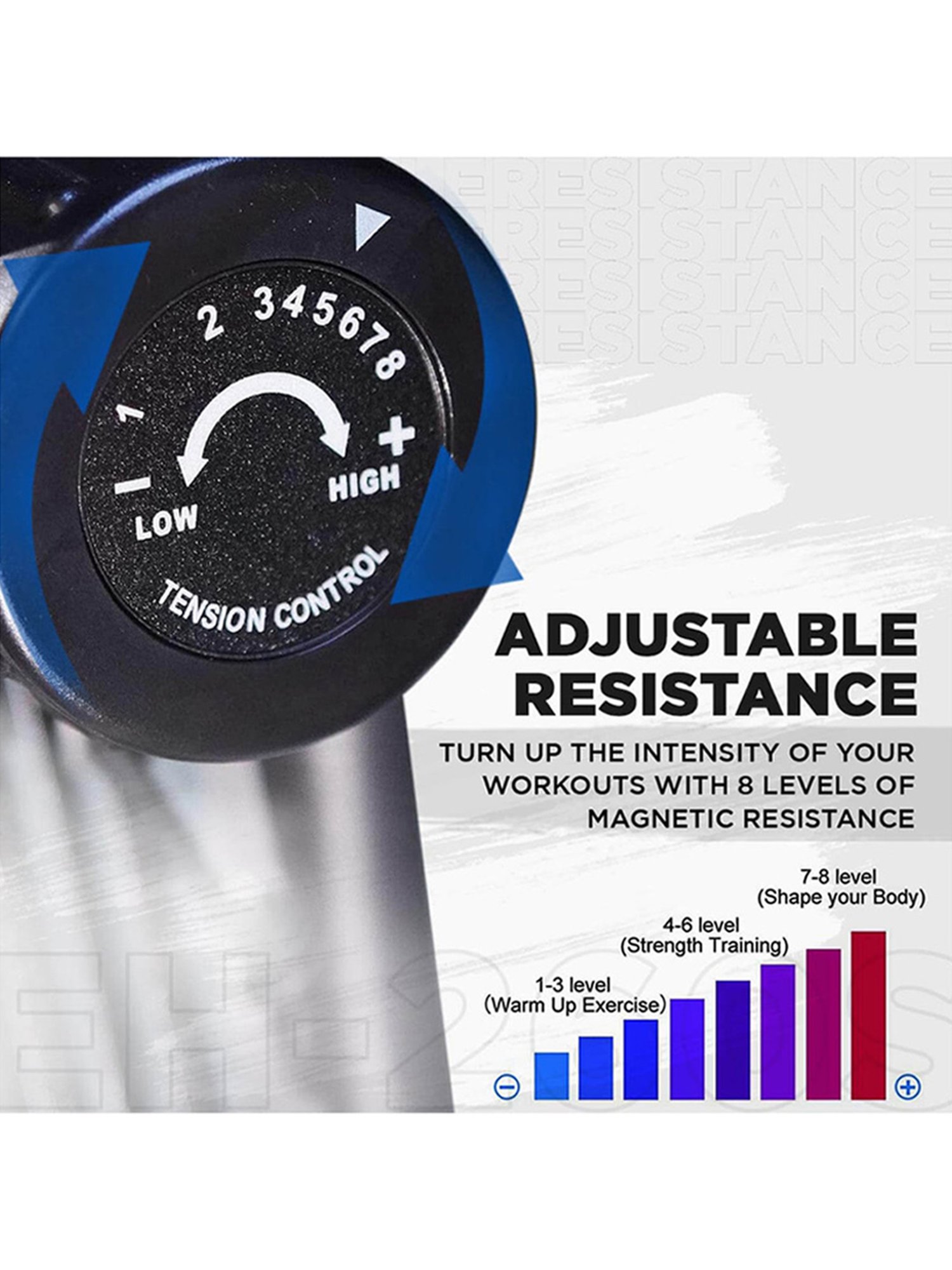 PowerMax Fitness EH-260S Elliptical Trainer (Black)