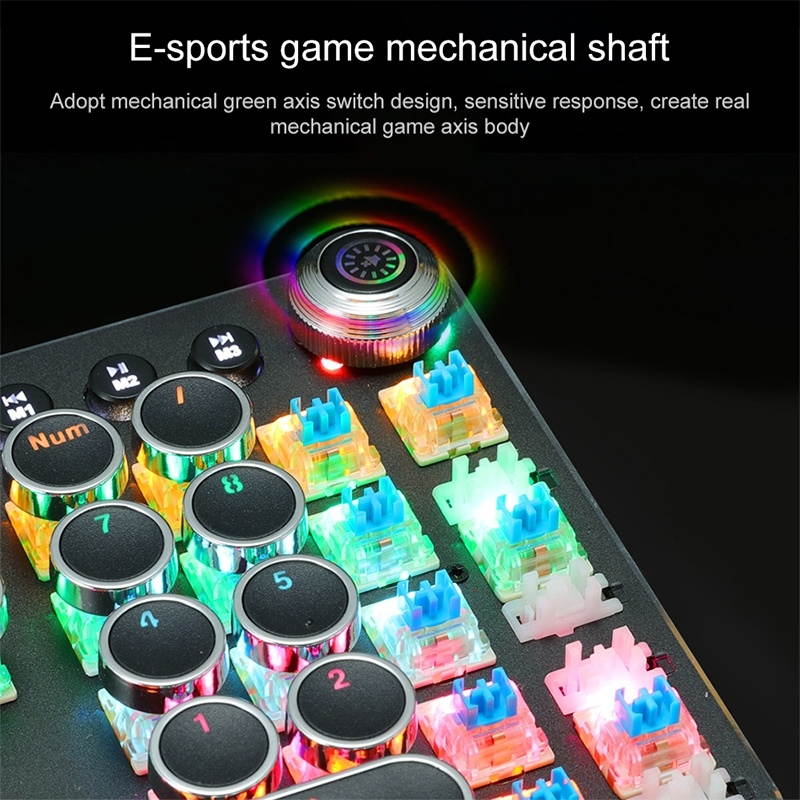 Mini i10 2.4G Air Mouse Wireless Keyboard with Touchpad Black