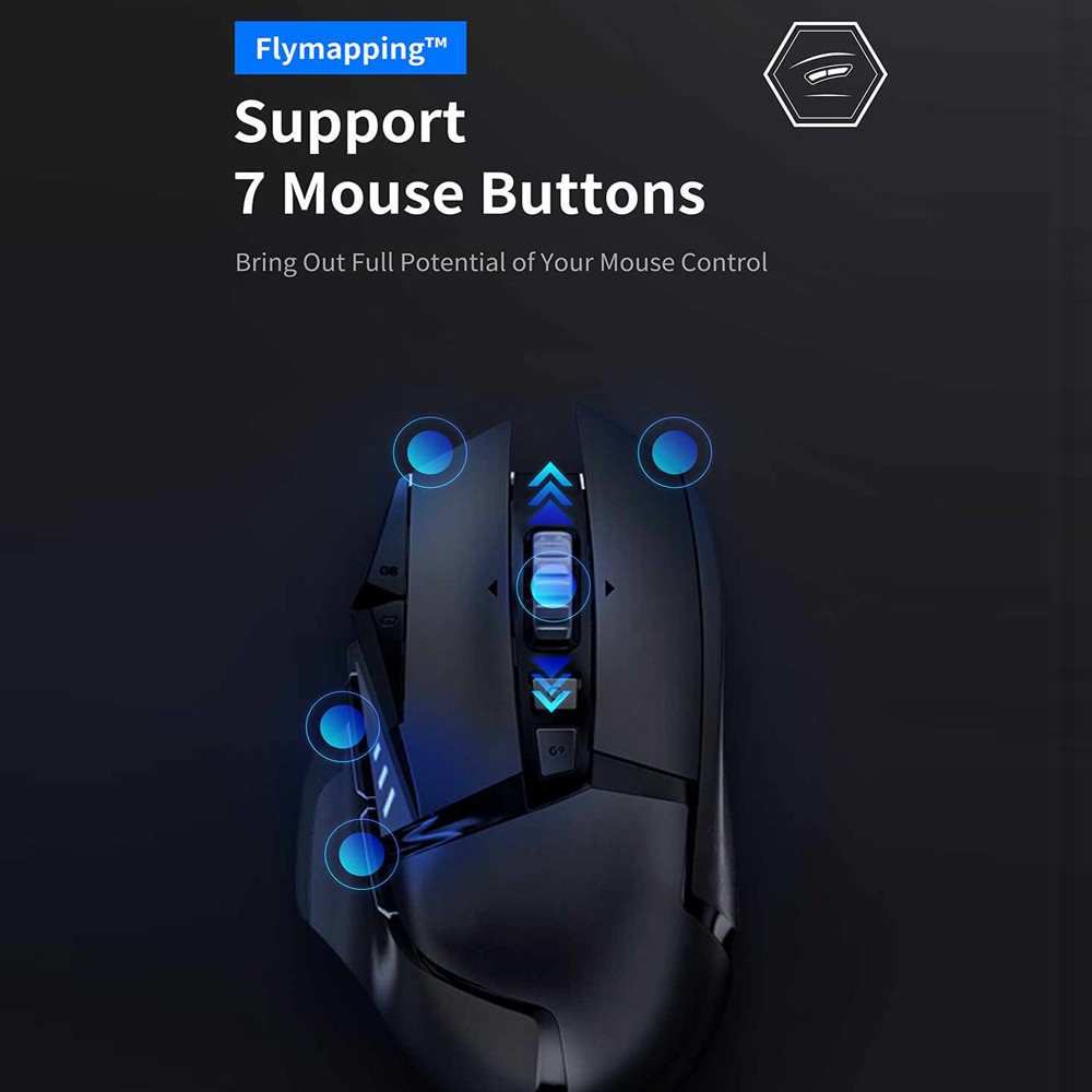 Global Version FDG Flydigi Ql Keyboard Mouse Converter for PUBG BT Mobile Game Converter for iOS Android Smartphones