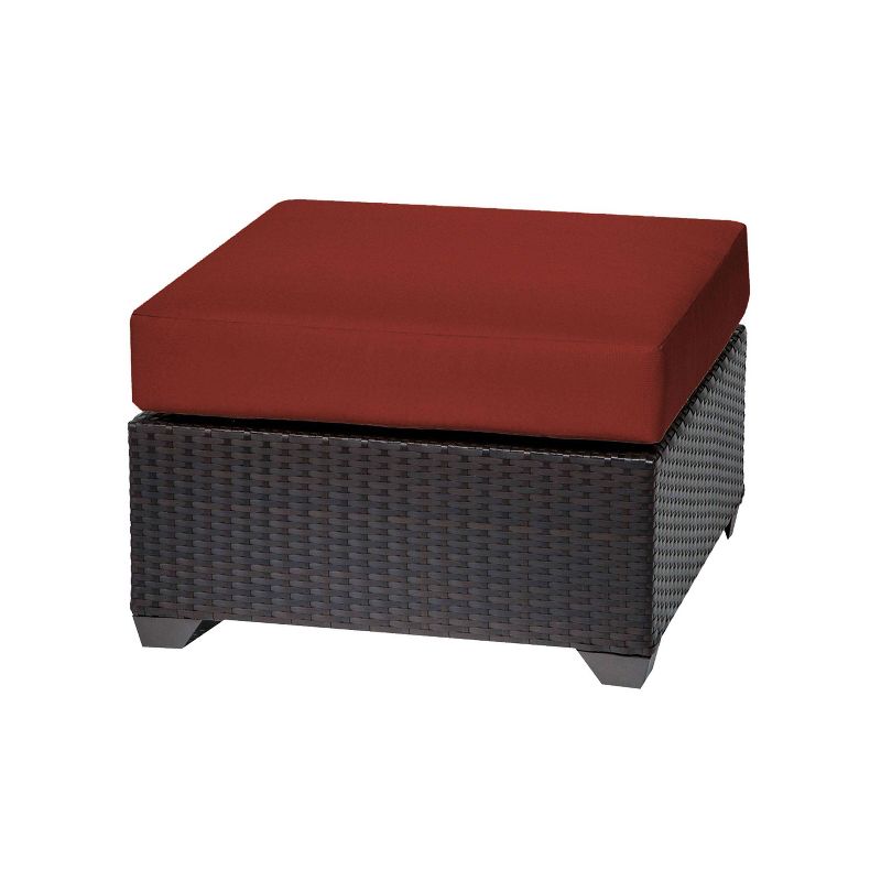 3pc Outdoor Wicker Conversation Set with Sofa Chairs & Table - Crestlive Products