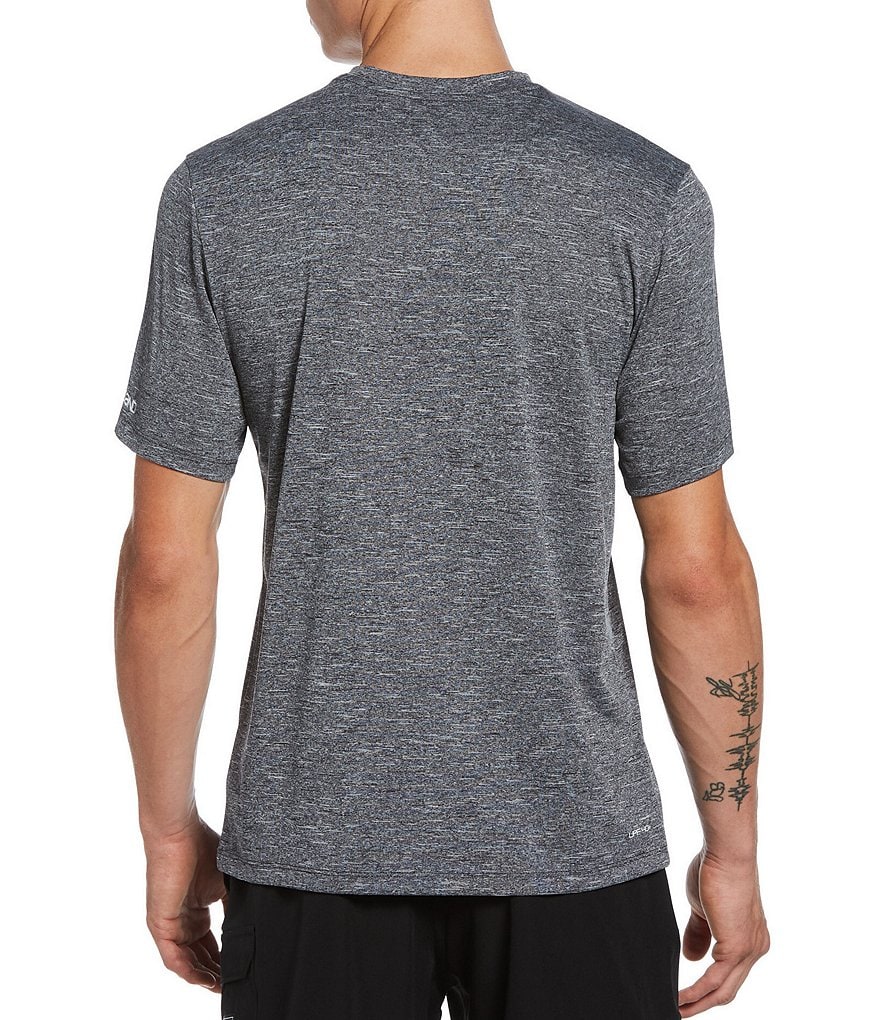 Redsand Short-Sleeve Heather UPF Rashgaurd Swim T-Shirt