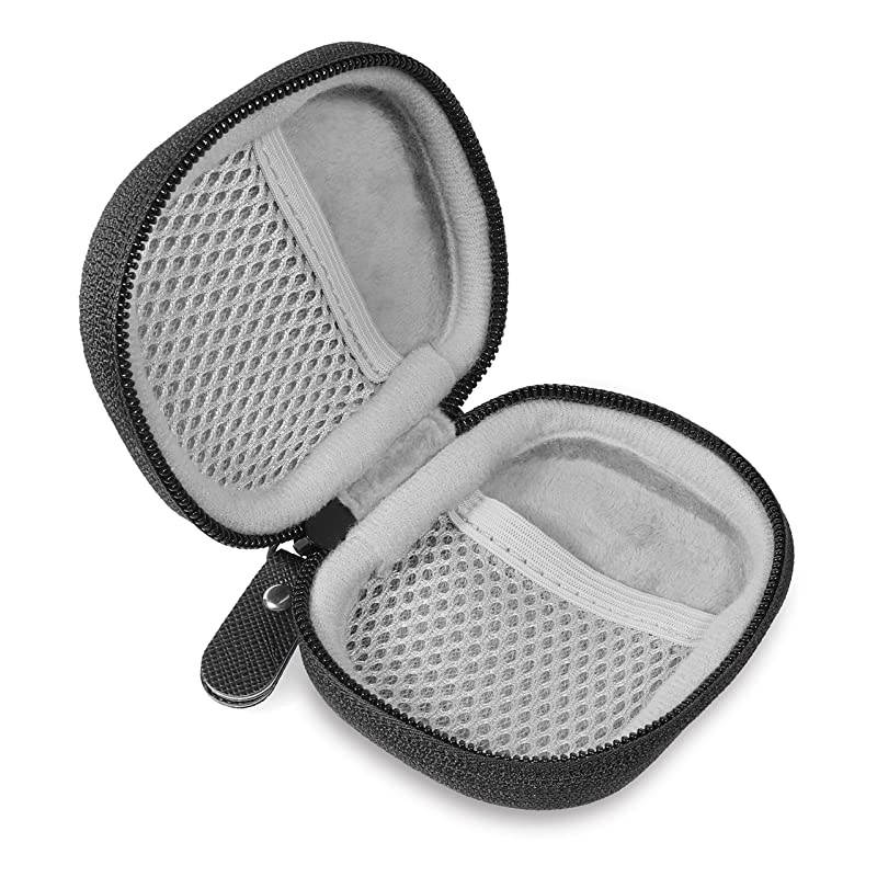 Golf Course GPS Case Compatible with GolfBuddy Voice Voice 2 Bushnell NeoGhost Garmin 0100195900 Approach G10 Mesh Pouches in Both lid and Base for GPS and Cable separatedly