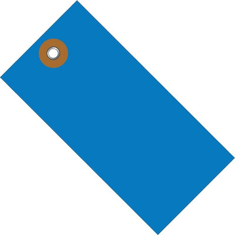 Tyvek Shipping Tags 6 1/4" x 3 1/8" Blue 100/Case G14081A