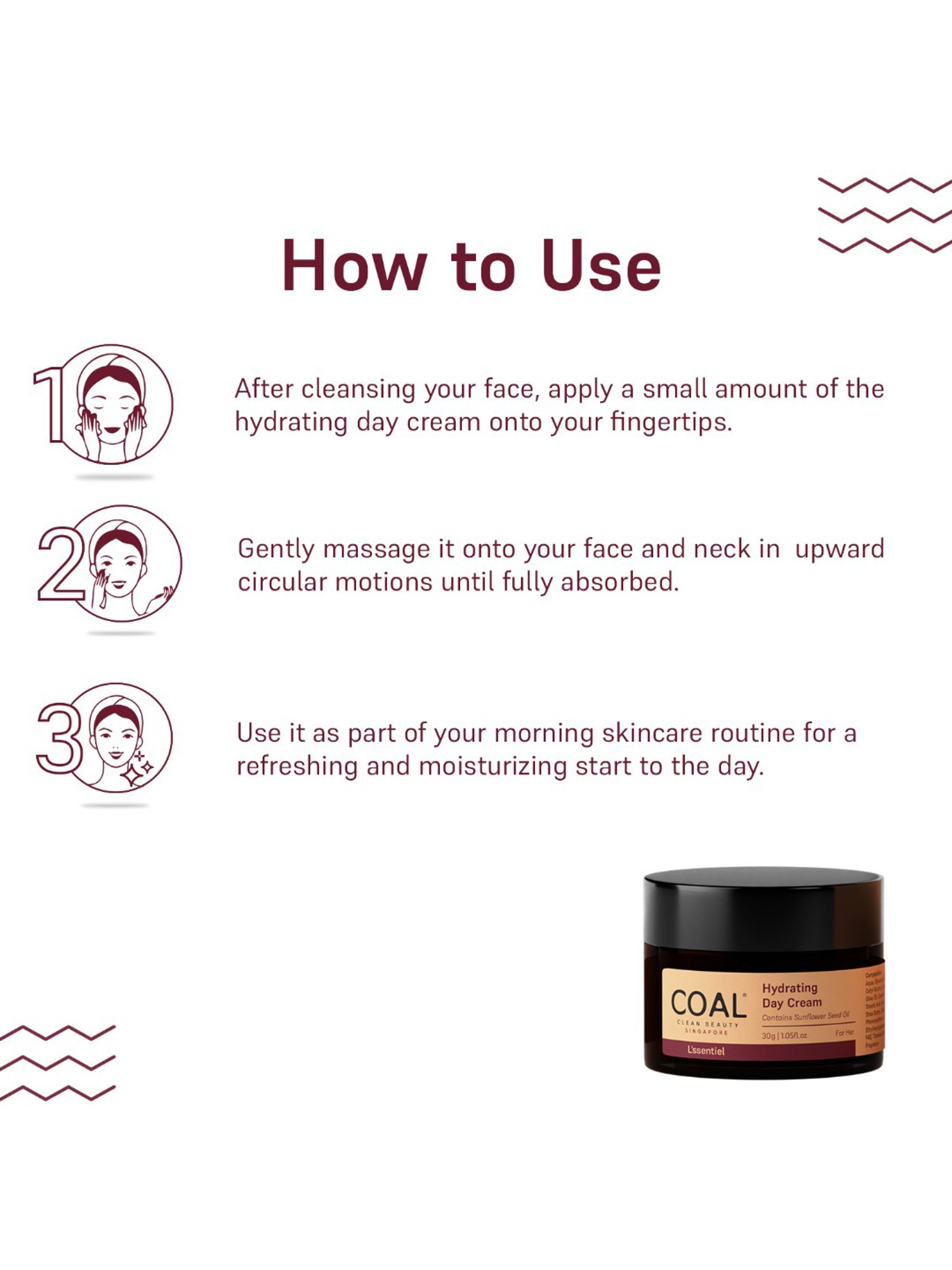 COAL Clean Beauty Hydrating Day Cream - 30 gm