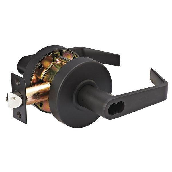 MASTER LOCK SLCICKE10B Lever Lockset,Mechanical,SLC Angled