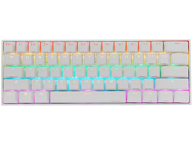 Anne Pro 2 60% Mechanical Keyboard Wired/Wireless Dual Mode Full RGB Double Shot PBT - Brown Switch