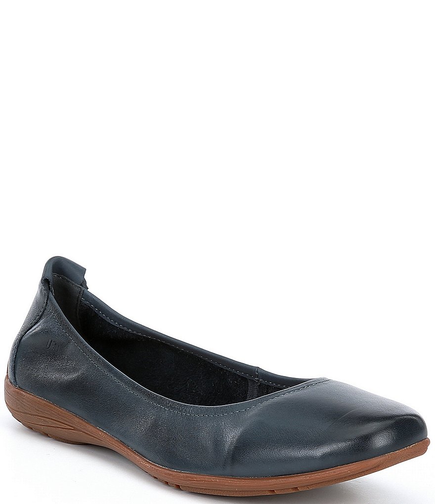 Josef Seibel Fenja 01 Leather Ballerina Slip-Ons