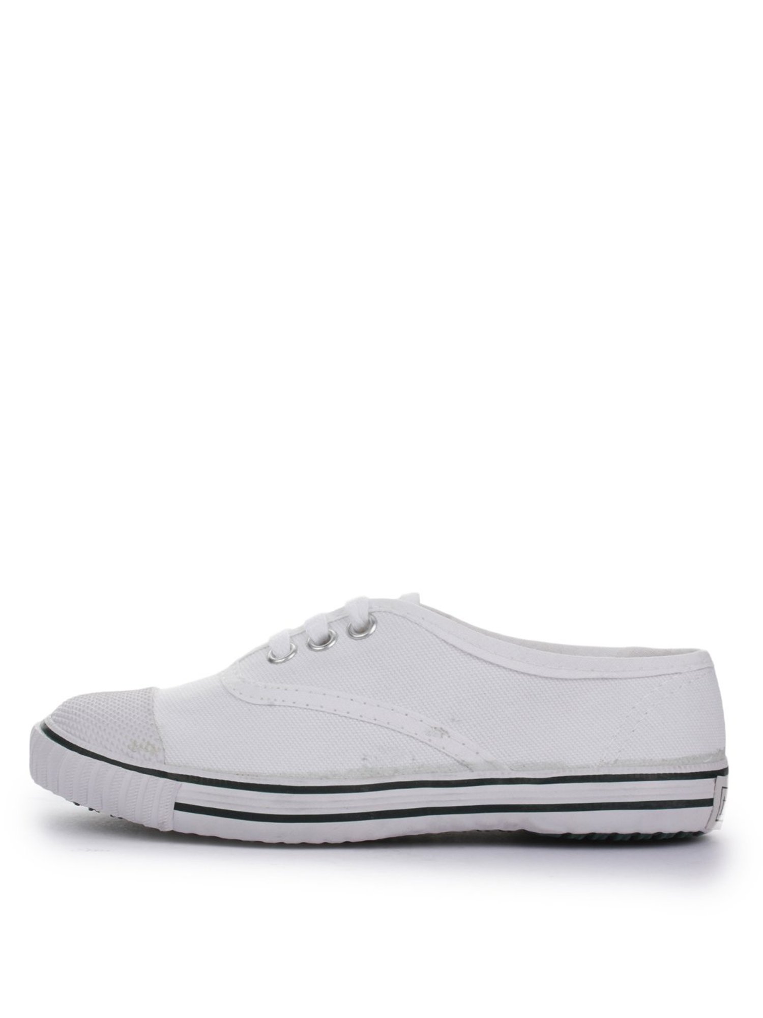 Prefect By Liberty Kids White School Shoes