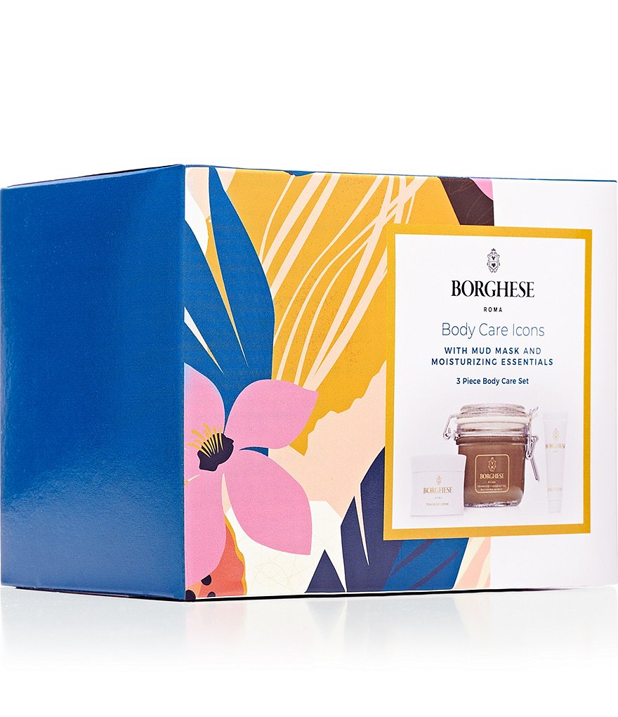 Borghese Body Care Icons Set