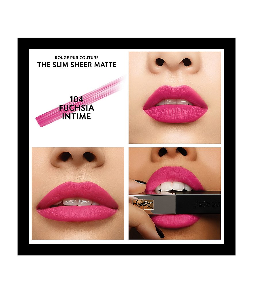 Yves Saint Laurent Beaute Rouge Pur Couture The Slim Sheer Matte Lipstick