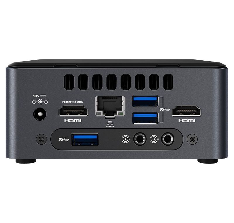 Intel NUC 7 Business NUC7i3DNHNC Desktop Computer - Core i3 i3-7100U - 4 GB RAM - 1 TB HDD - Mini PC - Windows 10 Pro 64-bit - Intel HD Graphics 620