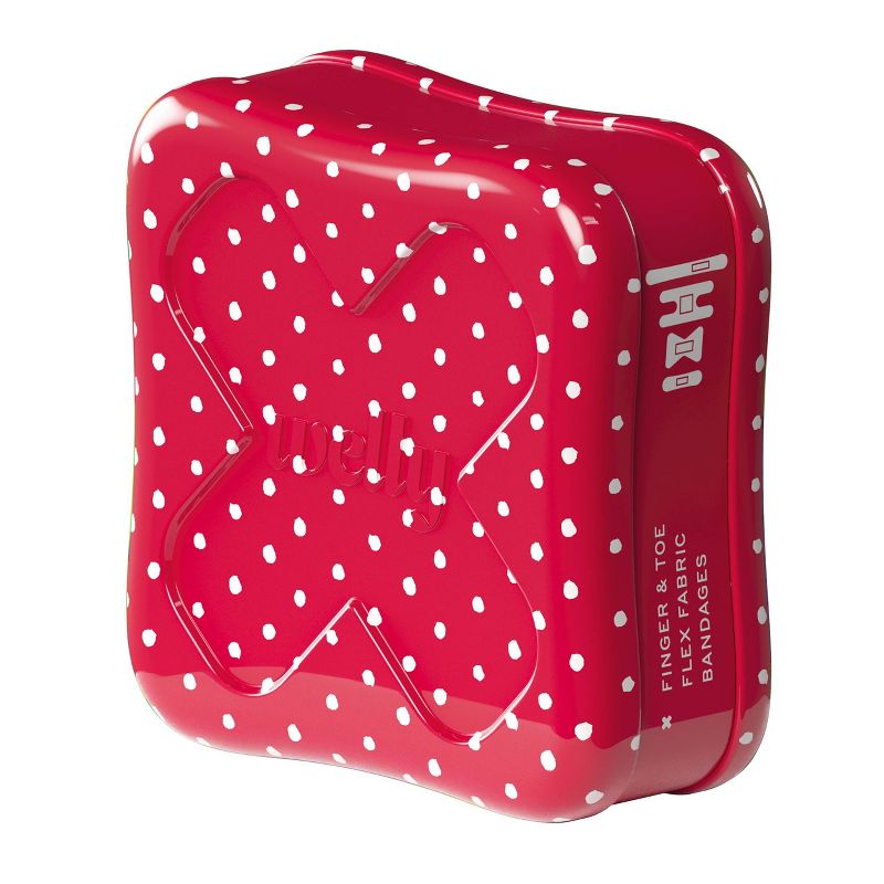 Welly Handy Bandies Finger & Toe Flex Fabric Assorted Bandages - 24ct