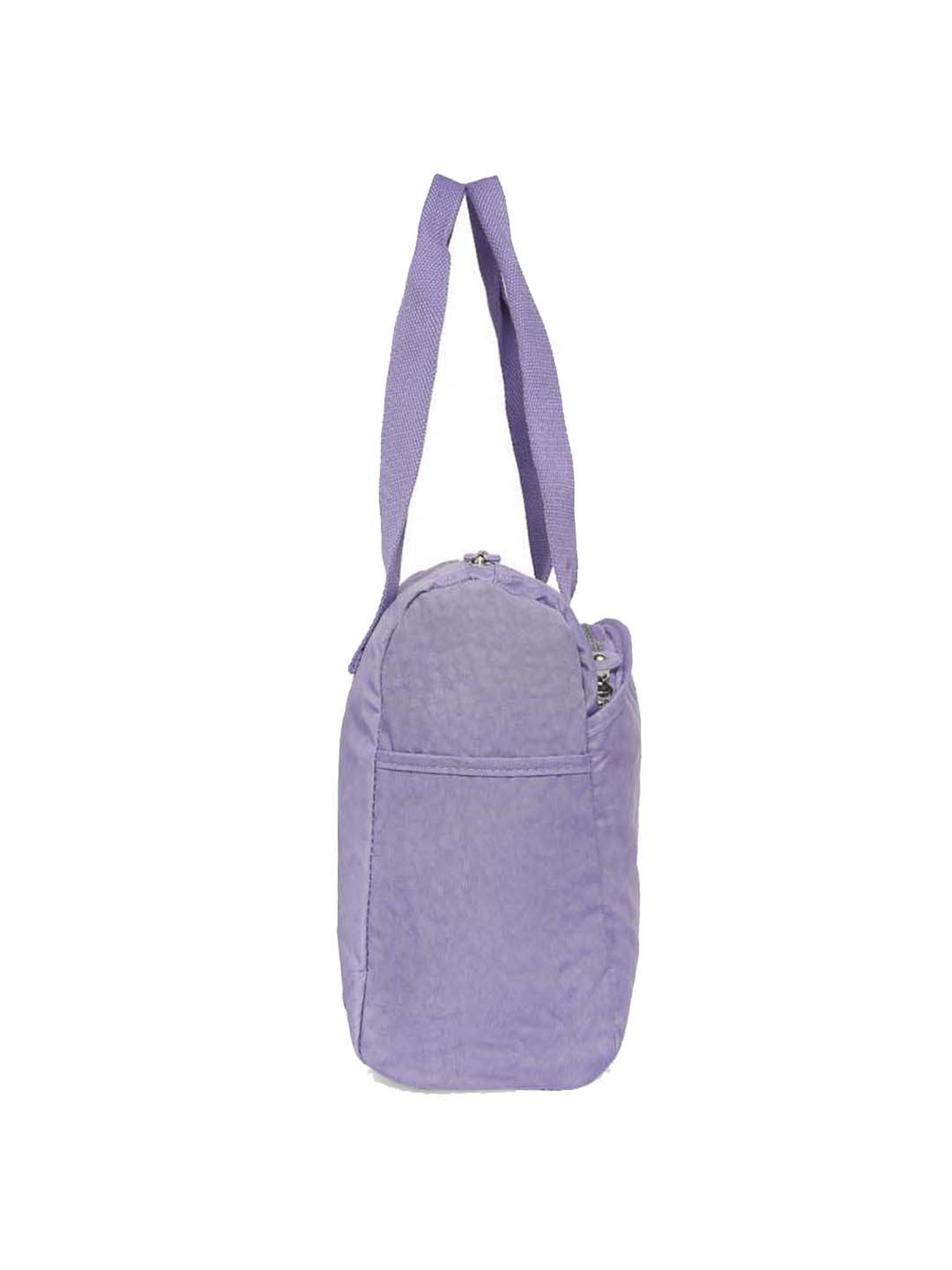 Baomi Purple Solid Medium Handbag