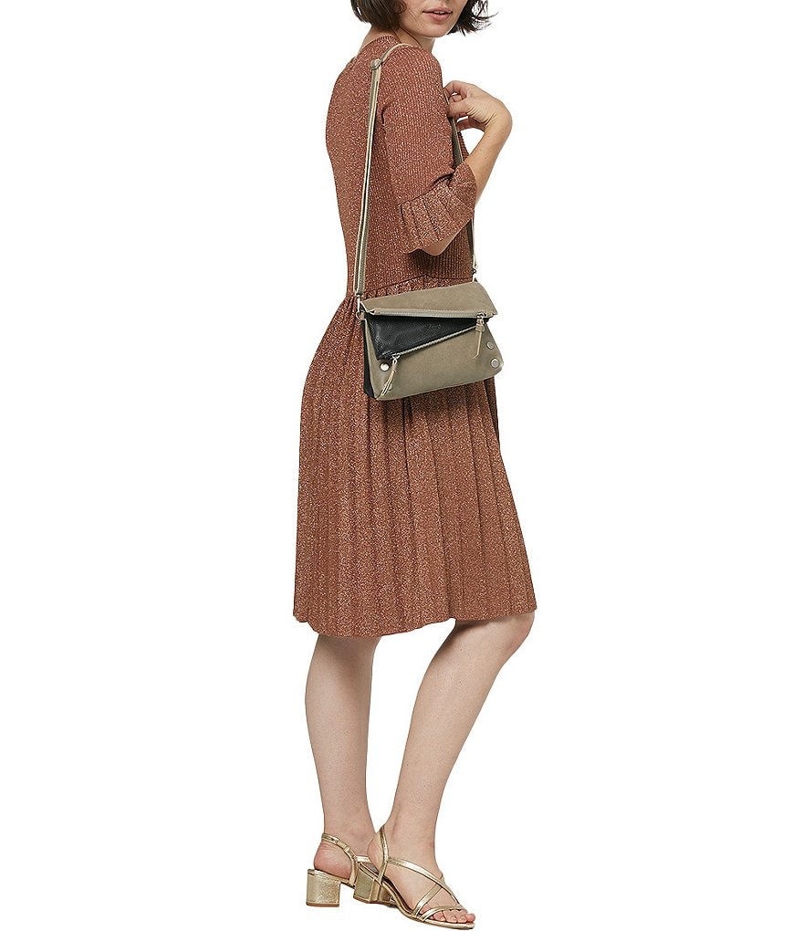 Hammitt Dillon Small 6-Way Flap Leather Crossbody Bag