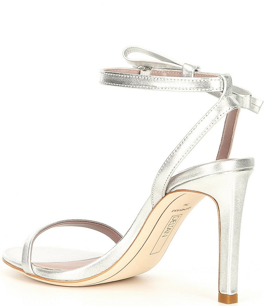 Deltan Miranda Ankle Bow Detail Dress Sandals