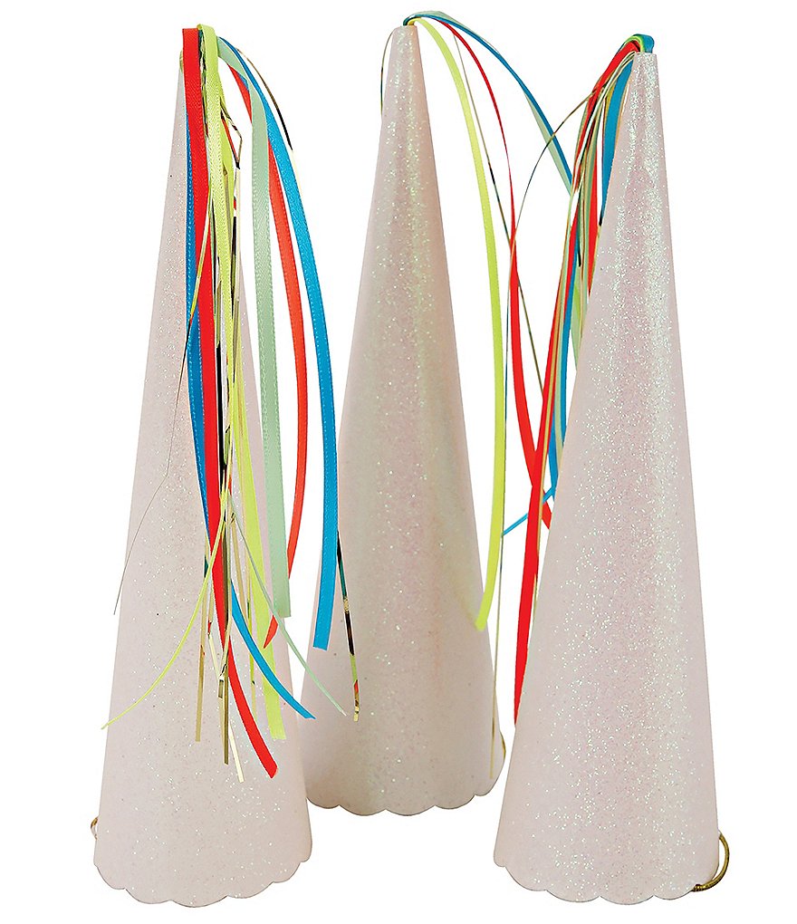 Meri Meri 8-Pack Unicorn Horn Party Hat Set