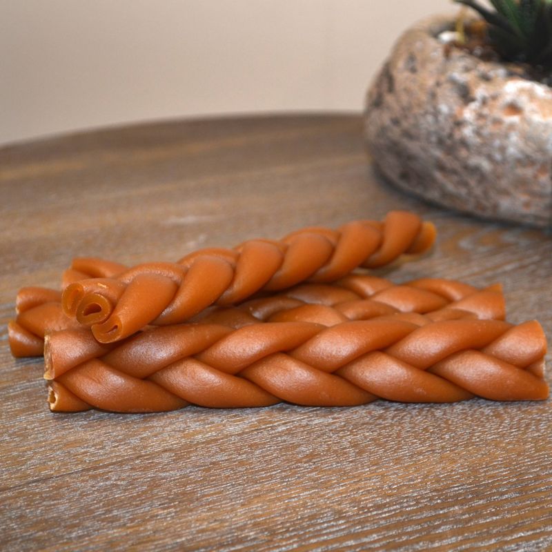 Nutri Chomps Peanut Butter Braid Dog Treats - 4ct