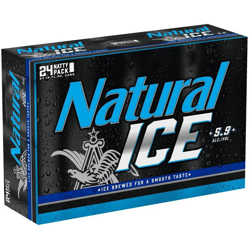Natural Ice Beer - 24pk/12 fl oz Cans